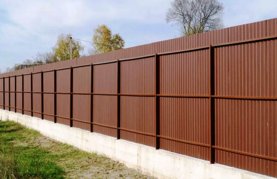 Забор из профлиста | Заборы